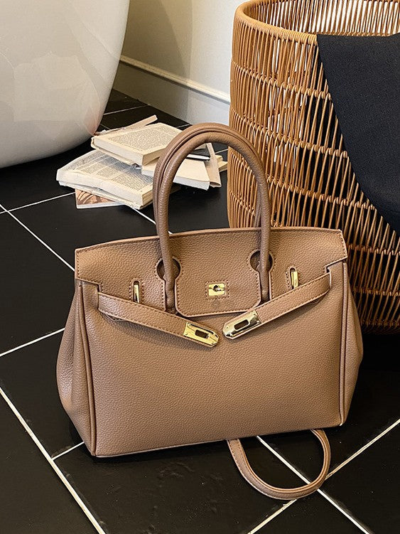 Women's Platinum Versatile Large Capacity Spring Western Handbags