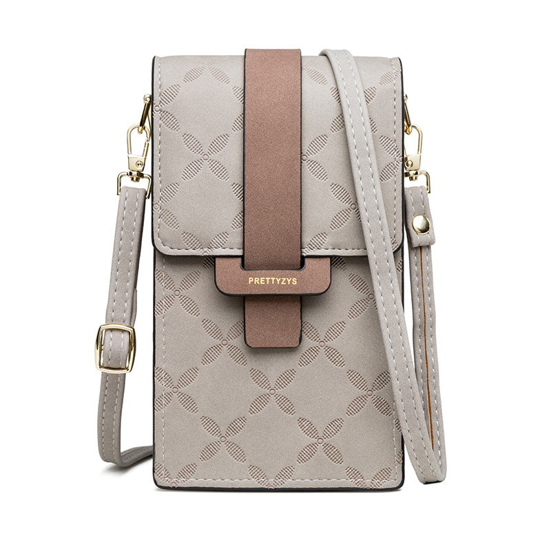 Classy Detachable Strap Vertical Plaid Mini Shoulder Bags