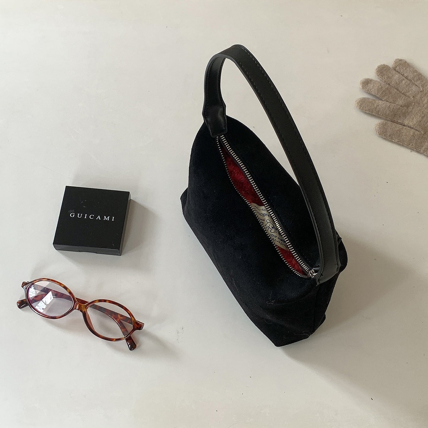 Women's Simple Solid Color Horizontal Korean Niche Women's Handbag