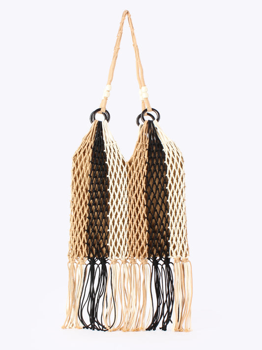 Women's Tassel Hand-woven Daily Leisure For Seaside Bags