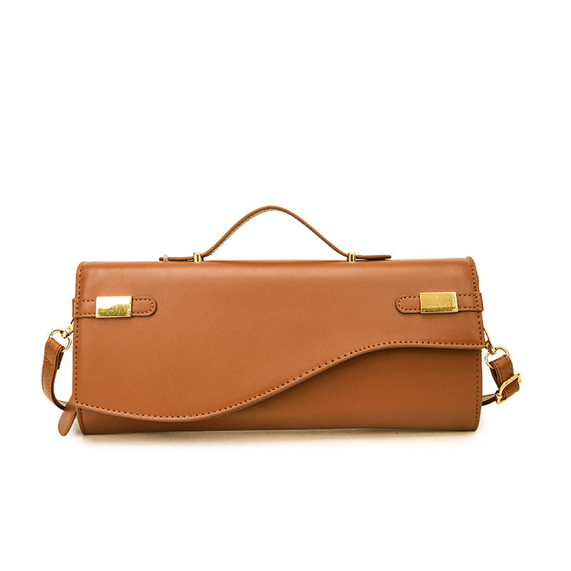 Women's Portable High-grade Fashion Retro Baguette Women's Messenger Bag