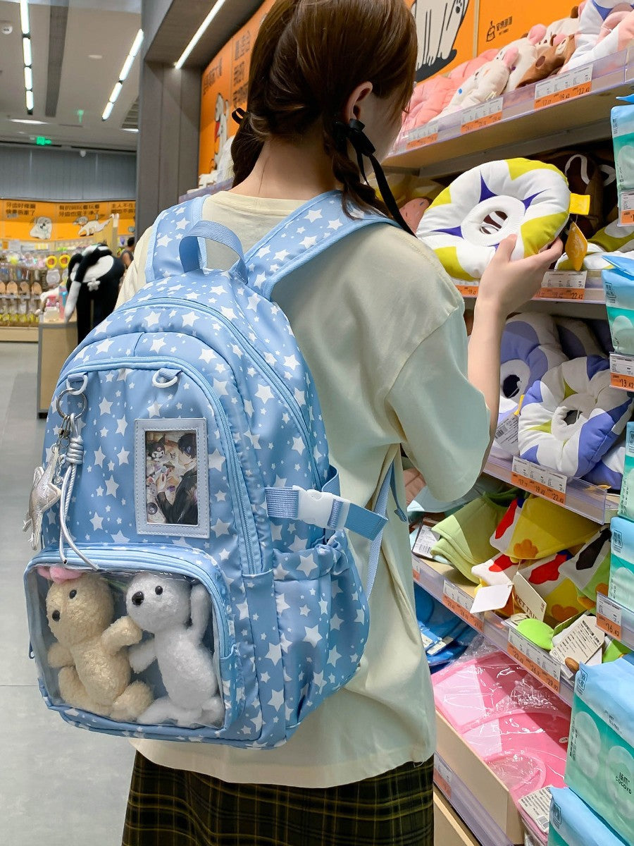 Good-looking Indie Sweet Cute Bar Cartoon Leisure Backpack