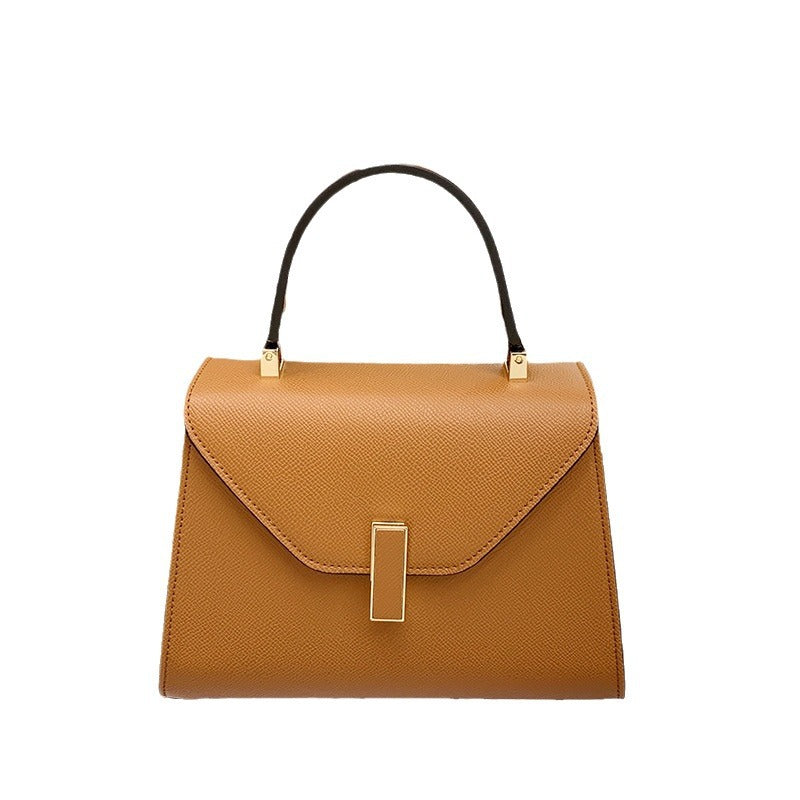 Women's Genuine Leather Kelly Large Capacity Elegant Fashion Women's Shoulder Bag