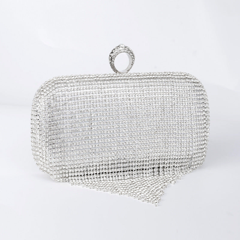 Women's Tassel Glitter Suitable For Party Wedding Bridal Removable Evening Bags