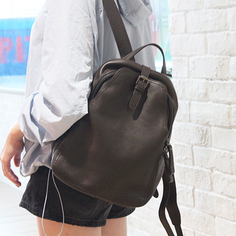 Women's Today Popular Leisure Solid Color Oxford Backpacks