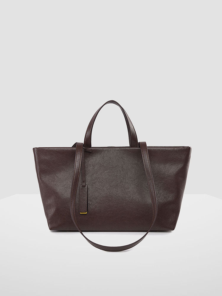 Women's Sense Female Niche Soft Leather Commuter Women's Handbag