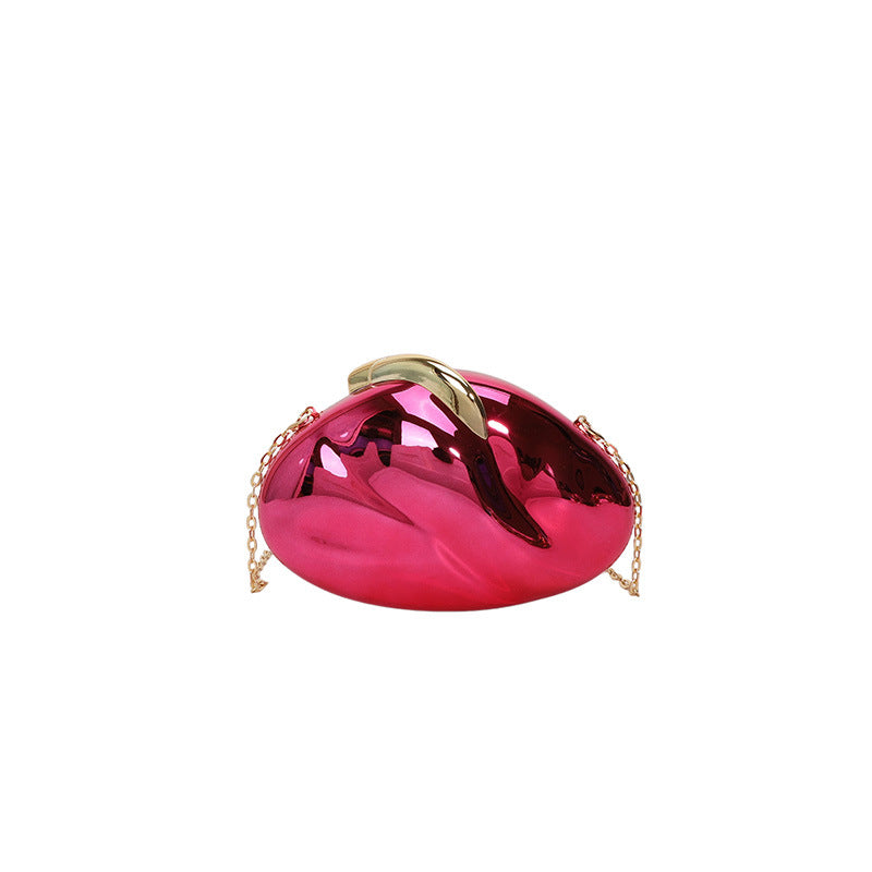 Women's Korean Style Popular Round Box Western Light Dinner Bag