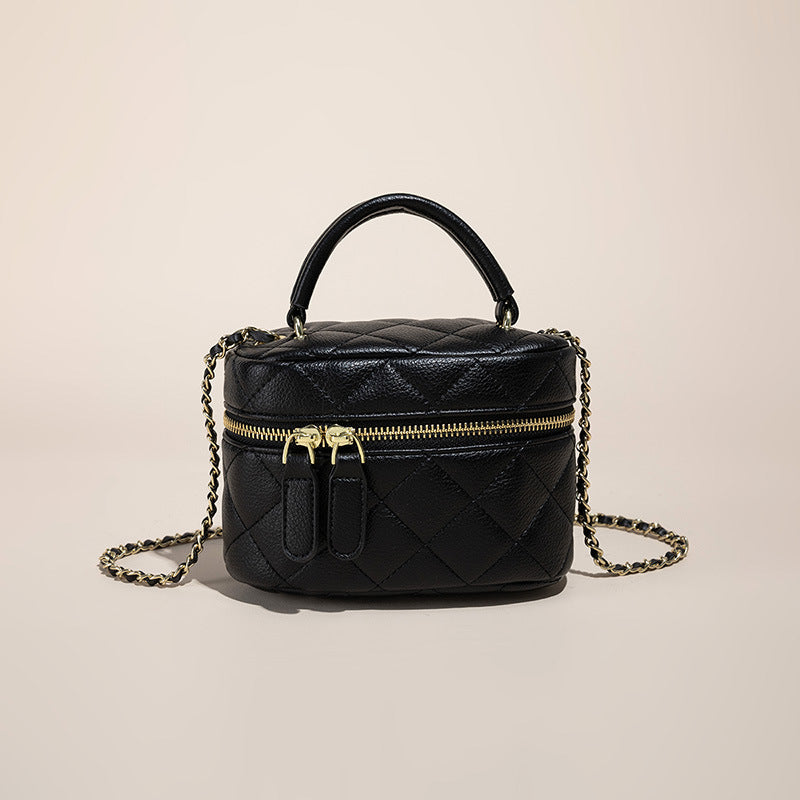 Mobile High-grade Classic Style Diamond Chain Versatile Portable Women's Shoulder Bag