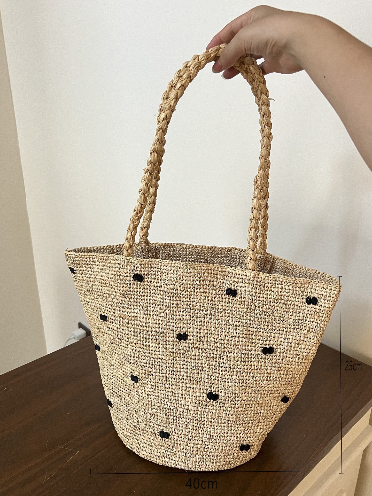 Women's Raffia Woven Summer Seaside Vacation Style Women's Shoulder Bag