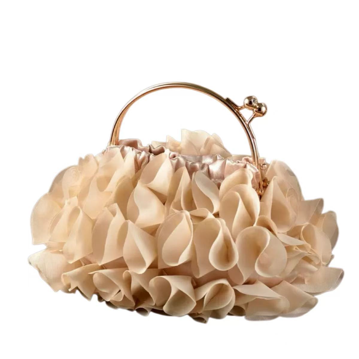 Women's Flower Retro Dress Party Clutch Dinner Bag