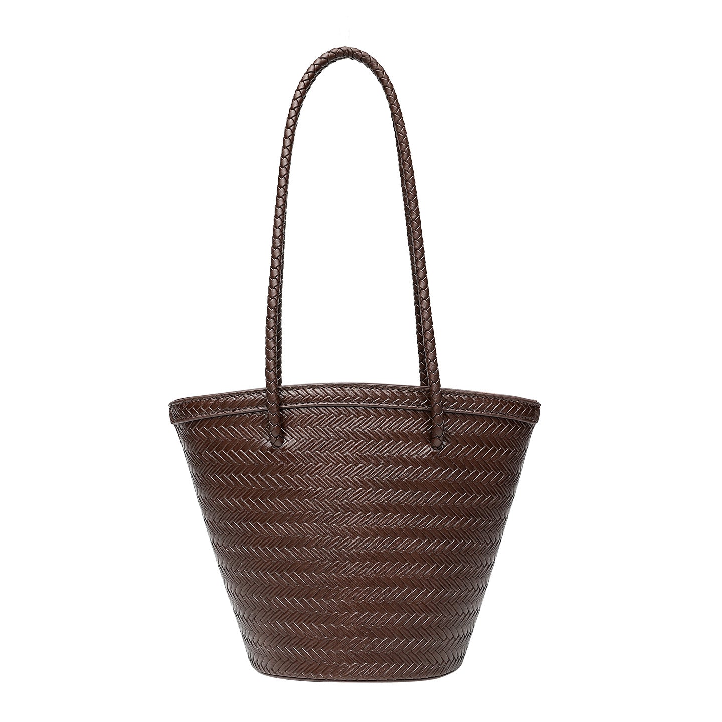 Autumn Niche High-grade Woven Vegetable Basket Simple Commute Portable Women's Shoulder Bag