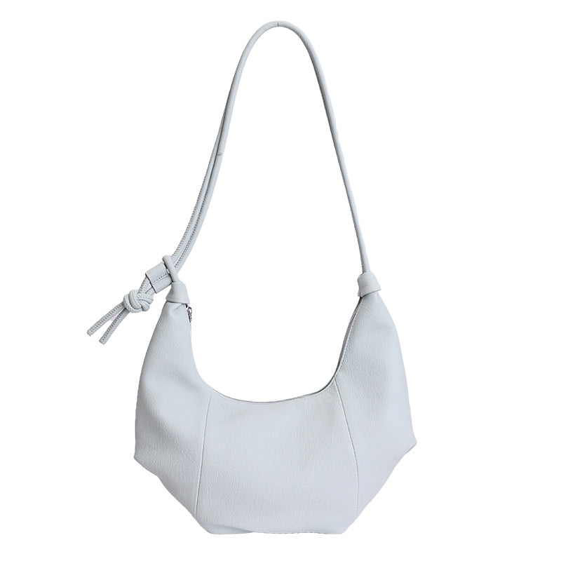Women's Korean Style Underarm Commuter Soft Surface Bags