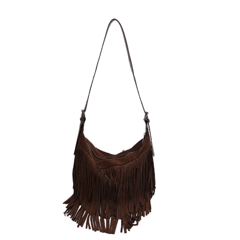 Innovative Women's Bohemian Style Tassel Commuter Women's Messenger Bag