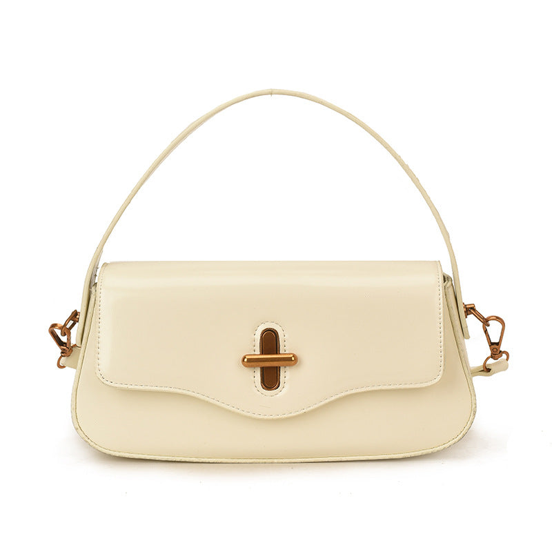 Women's High Quality Glossy Solid Color Trendy Affordable Luxury Fashion Small Square Bag
