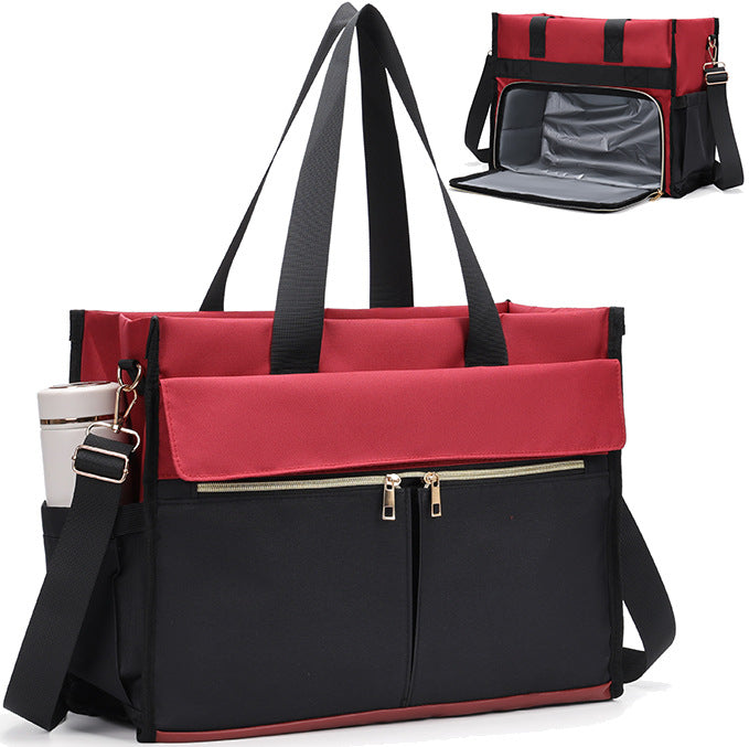 Women's Lunch Suitcase Thermal Insulation Box Waterproof Handbags