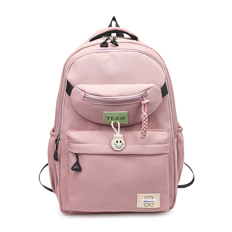 Graceful Large Capacity Portable Computer Thickening College Student Schoolbag