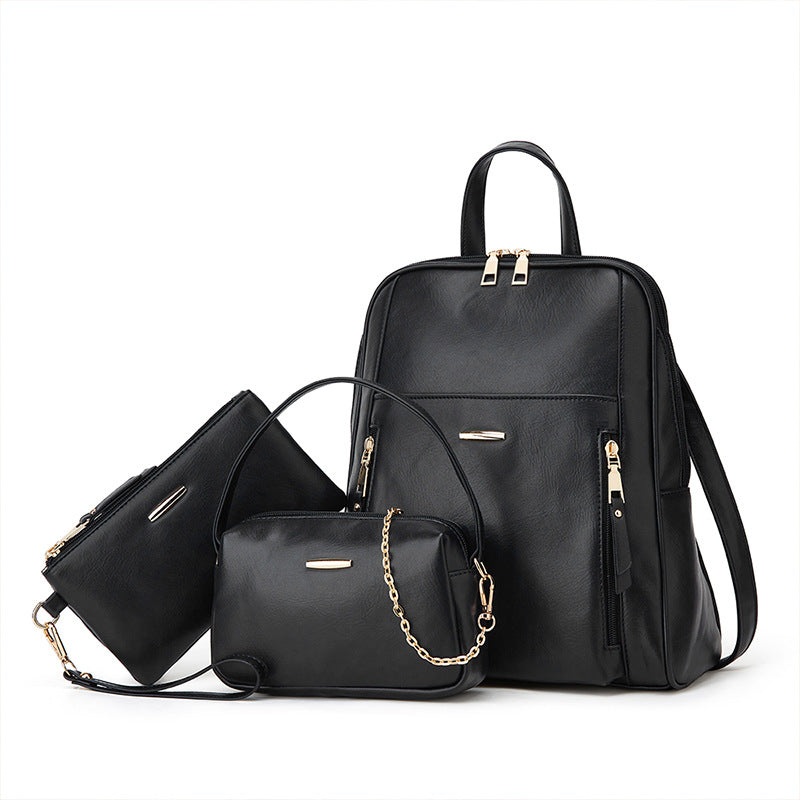 Women's Korean Style Fashion Oxford Cloth Large Tote Bag