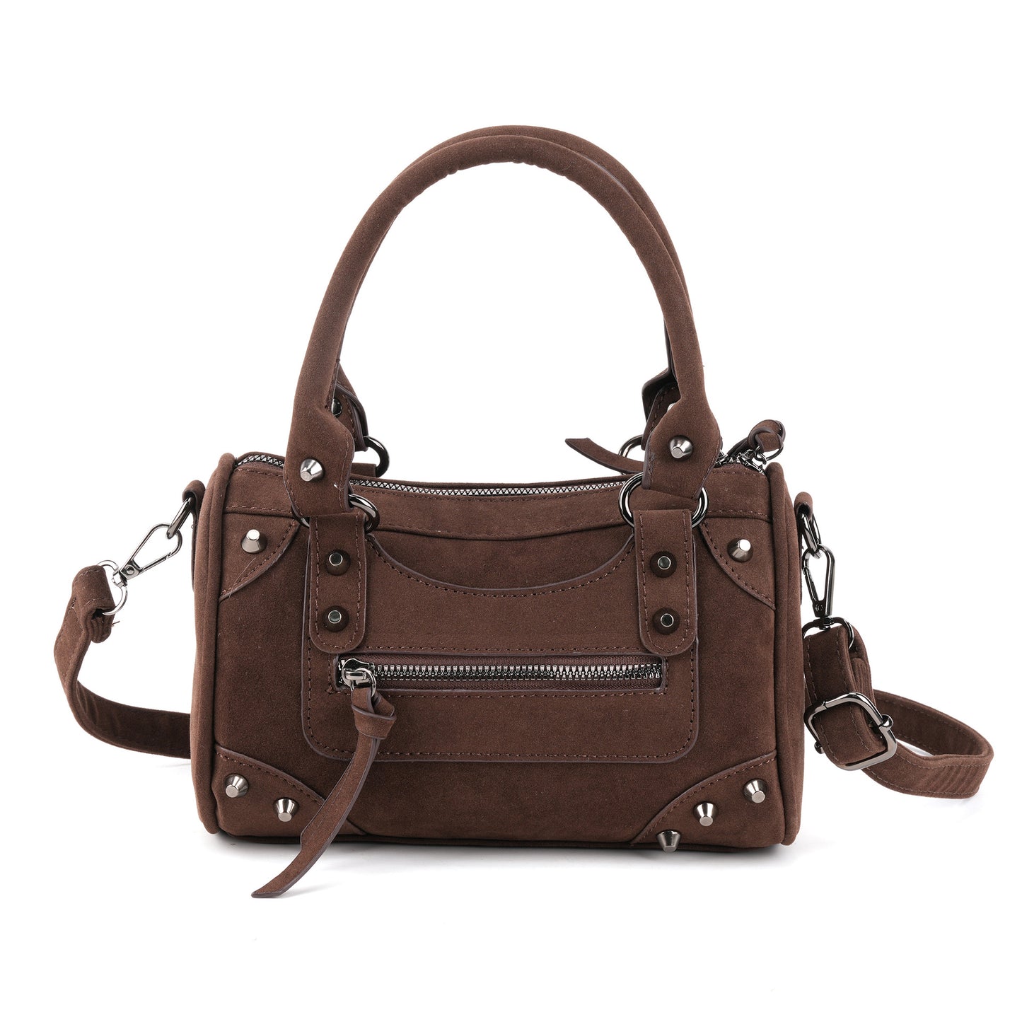 Women's Fashion Rivet Large Capacity Pillow Bowling Bags