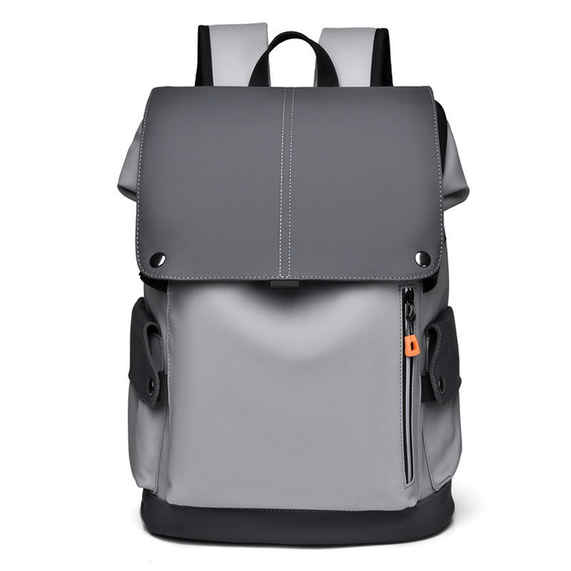 Versatile Men's Waterproof Fashion Simple Tide Leisure Backpack