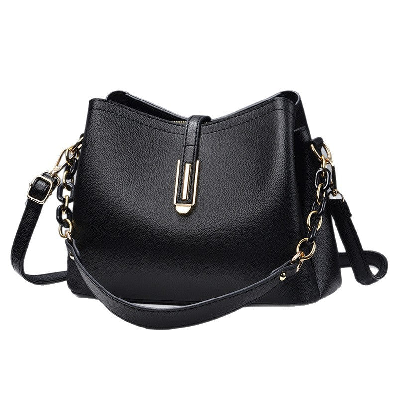 Women's Design Simple Temperament Trendy Fashion Good-looking Women's Messenger Bag