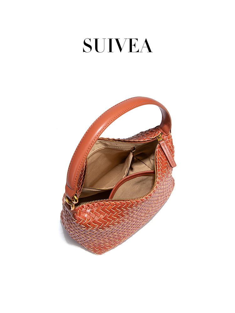 Women's Handmade Woven Simple Fashion Underarm Korean Women's Handbag