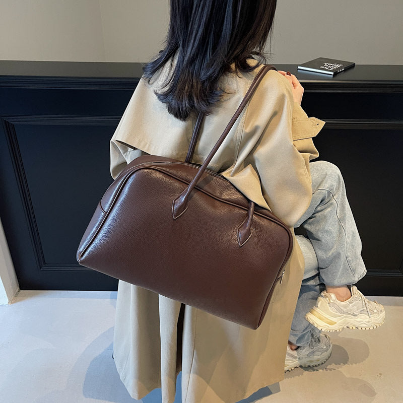 Women's Korean Style Large Capacity Commuter Underarm High-grade Women's Shoulder Bag