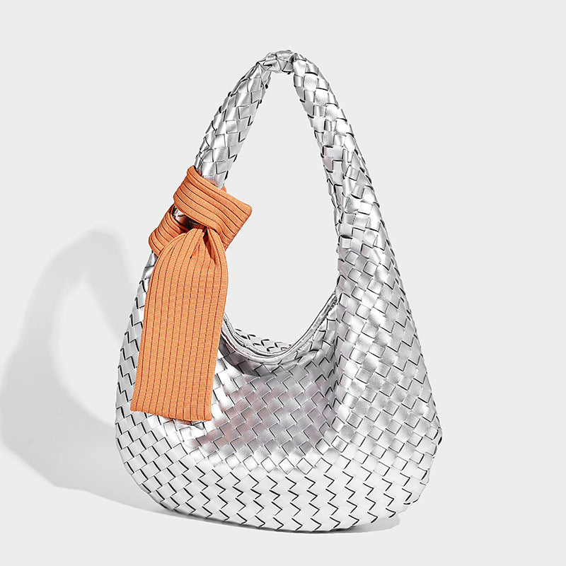 Women's Design High-grade Woven Springtide Large Capacity Tote Bags