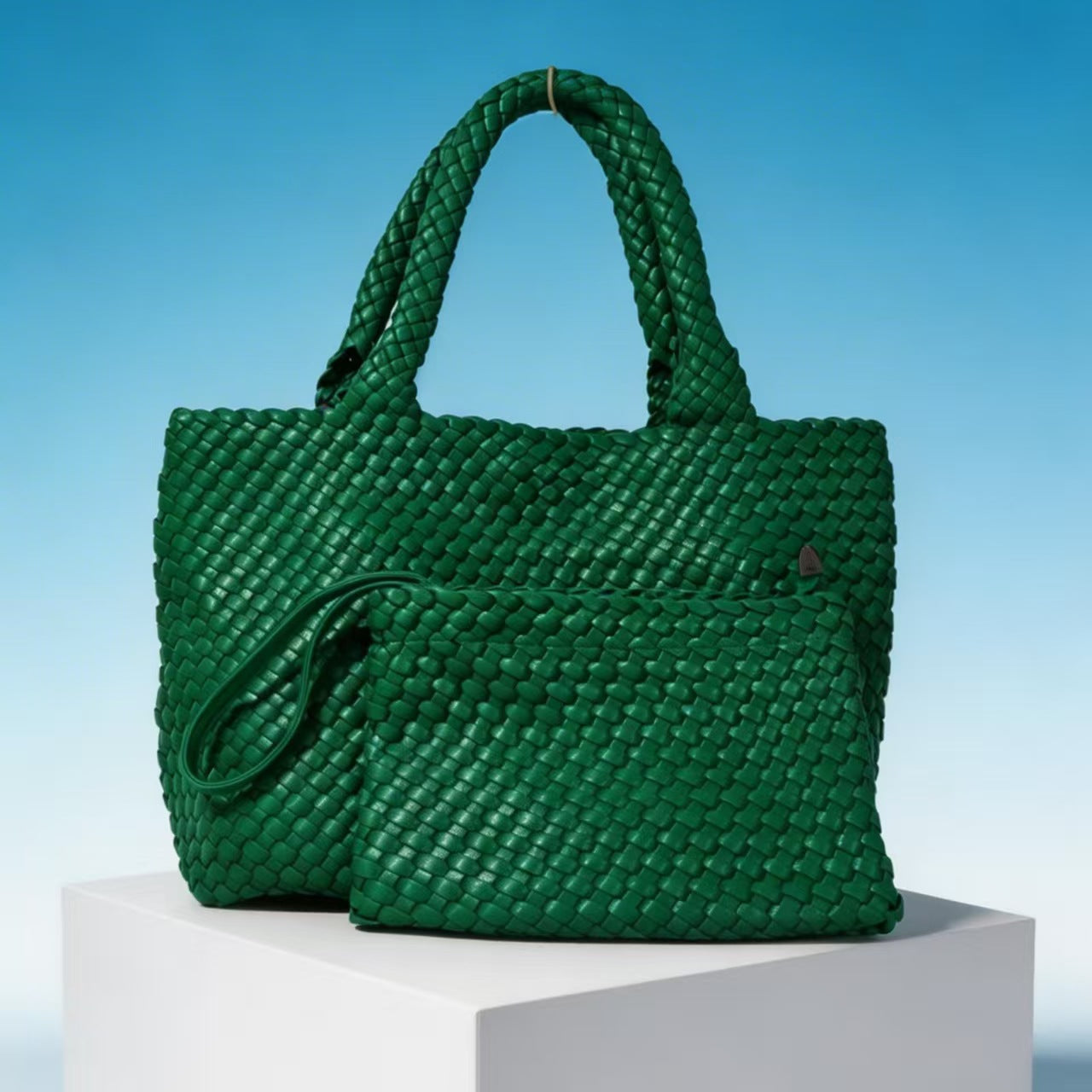 Women's Hand-woven Large Capacity Shopping Trendy Mother Bags