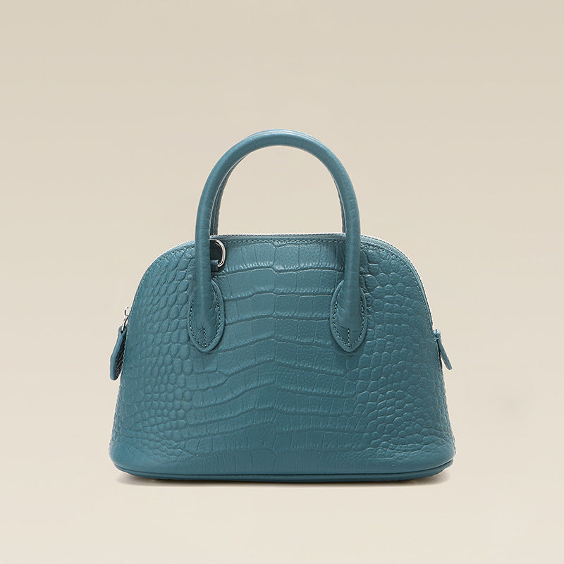 Women's Layer Cowhide Large Capacity Commuter Genuine Handbags
