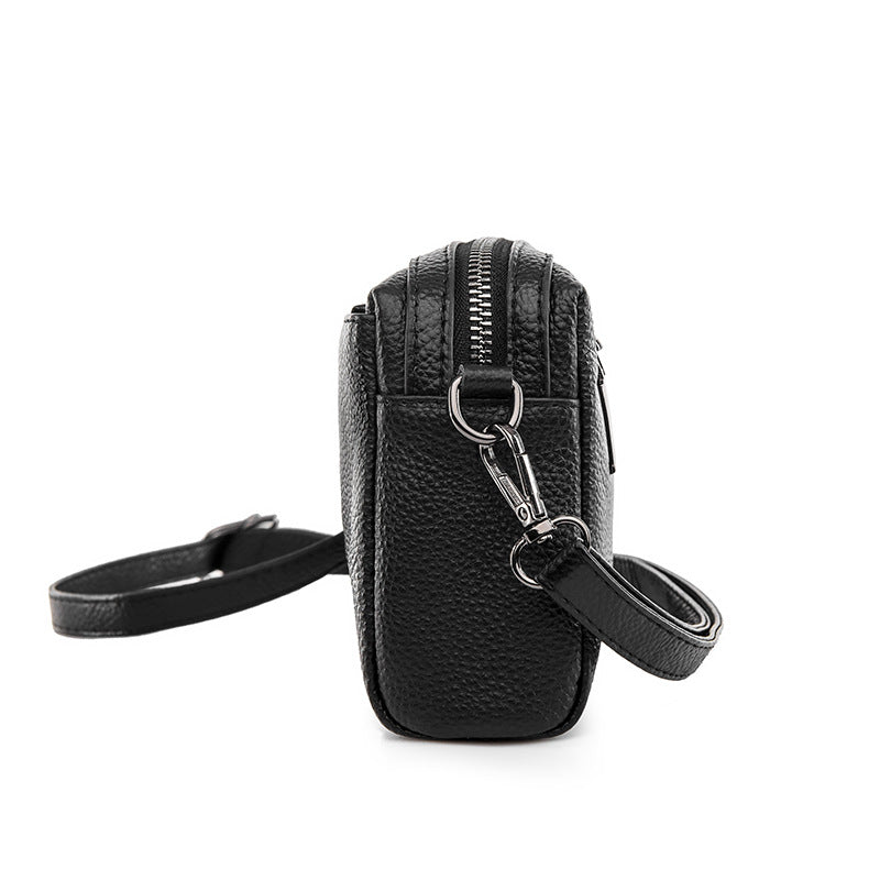 Women's Leather Tide First Layer Fashion Large Capacity Bags