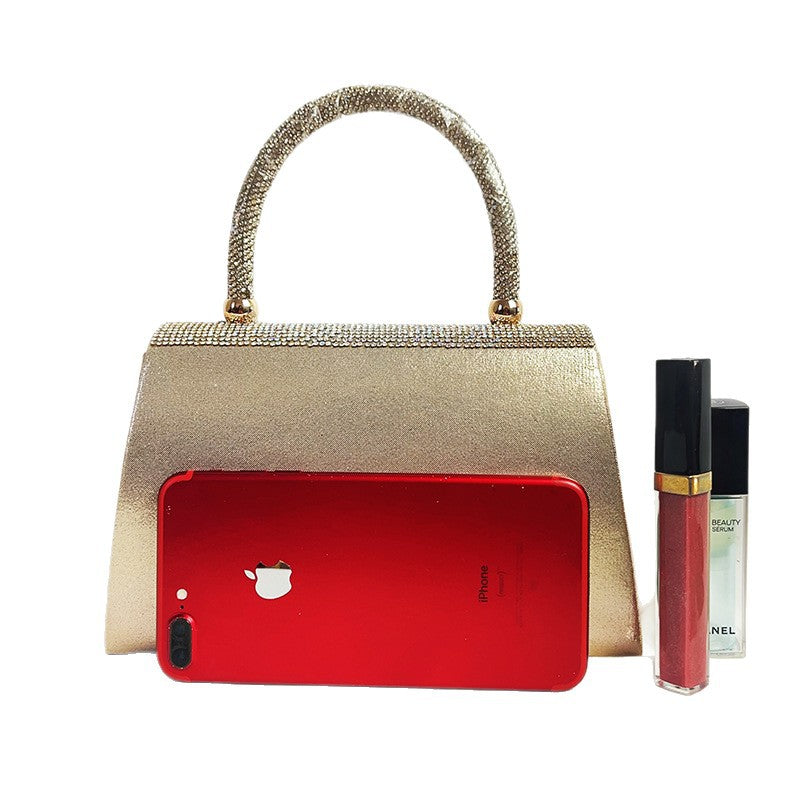 Diamond Simple Light Luxury Dress Wrist Magnetic Dinner Bag