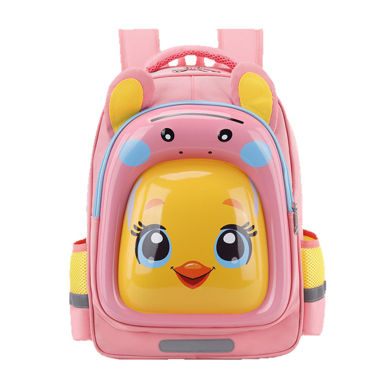 Fashion Hard Shell Cartoon Animal Pattern Primary School Bag