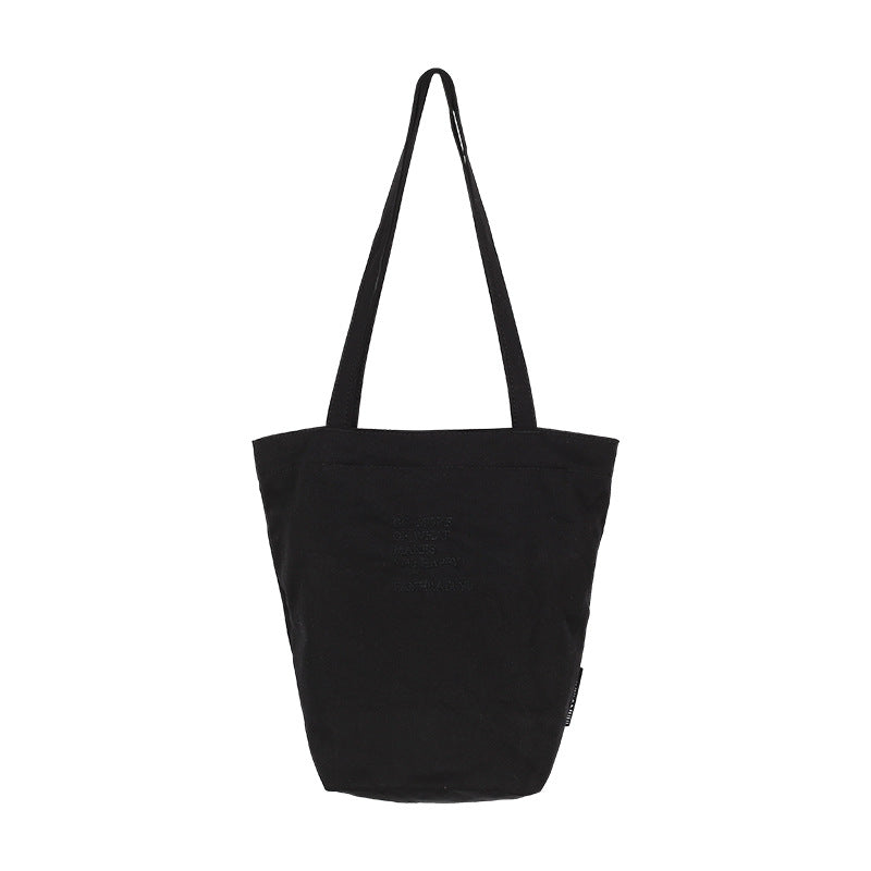 Style Simple Commuter Canvas Female Artistic Light Bags