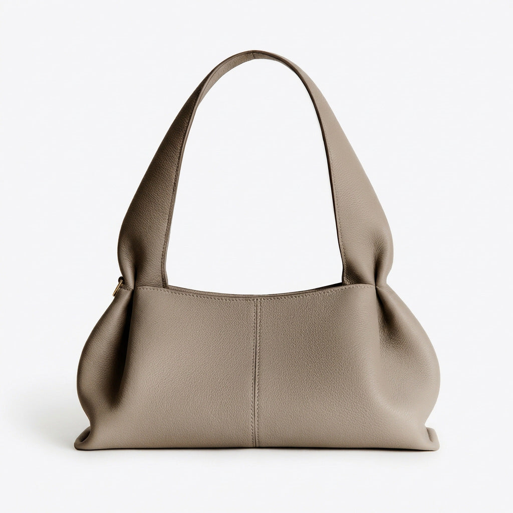Women's Simple Elegant Cloud Wave Niche Design Handbags
