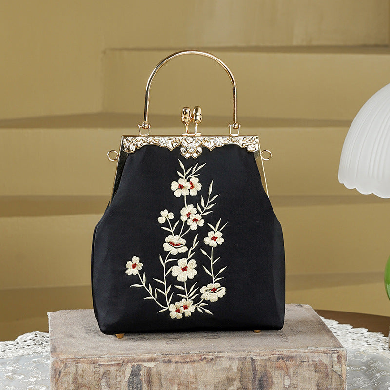 Embroidered National Style Cheongsam Han Chinese Handle