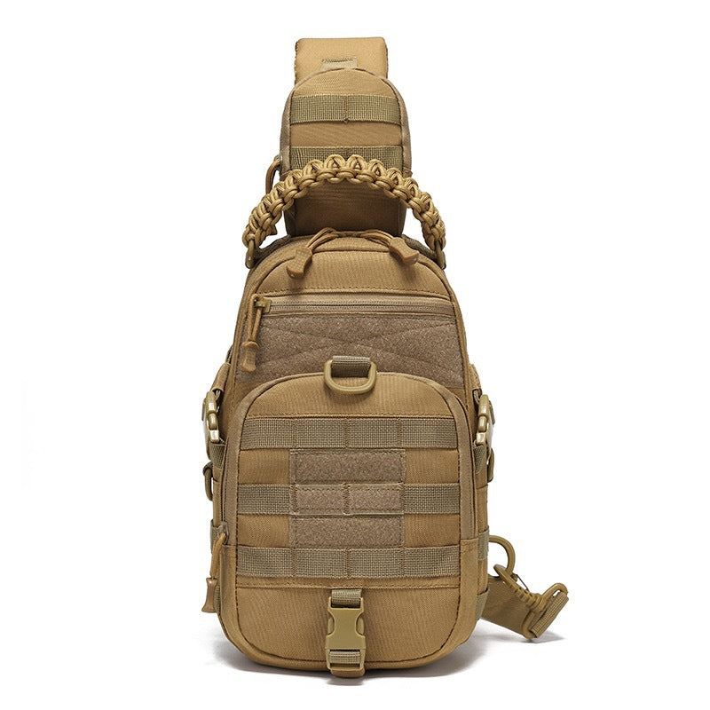 Men's Oxford Cloth Military Fan Multifunctional Waterproof Men's Chest Bag