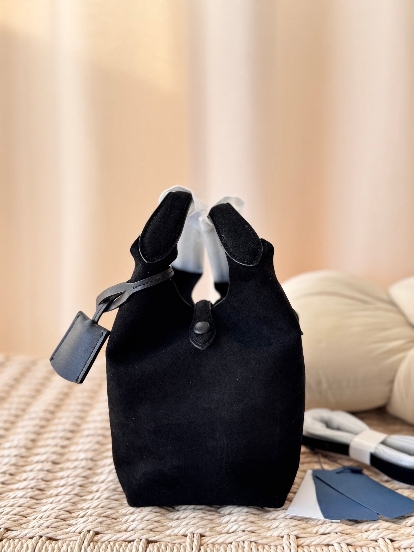 French Style Retro Lazy Vegetable Basket Women's Handbag