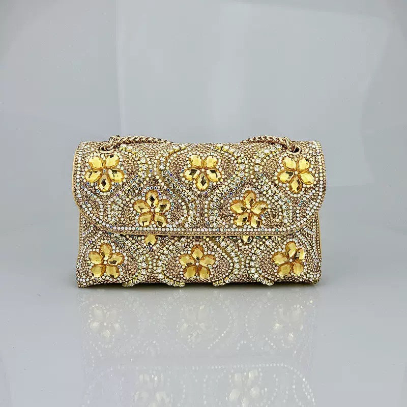 Beautiful Slouchy Gem Party With Diamonds Handbags