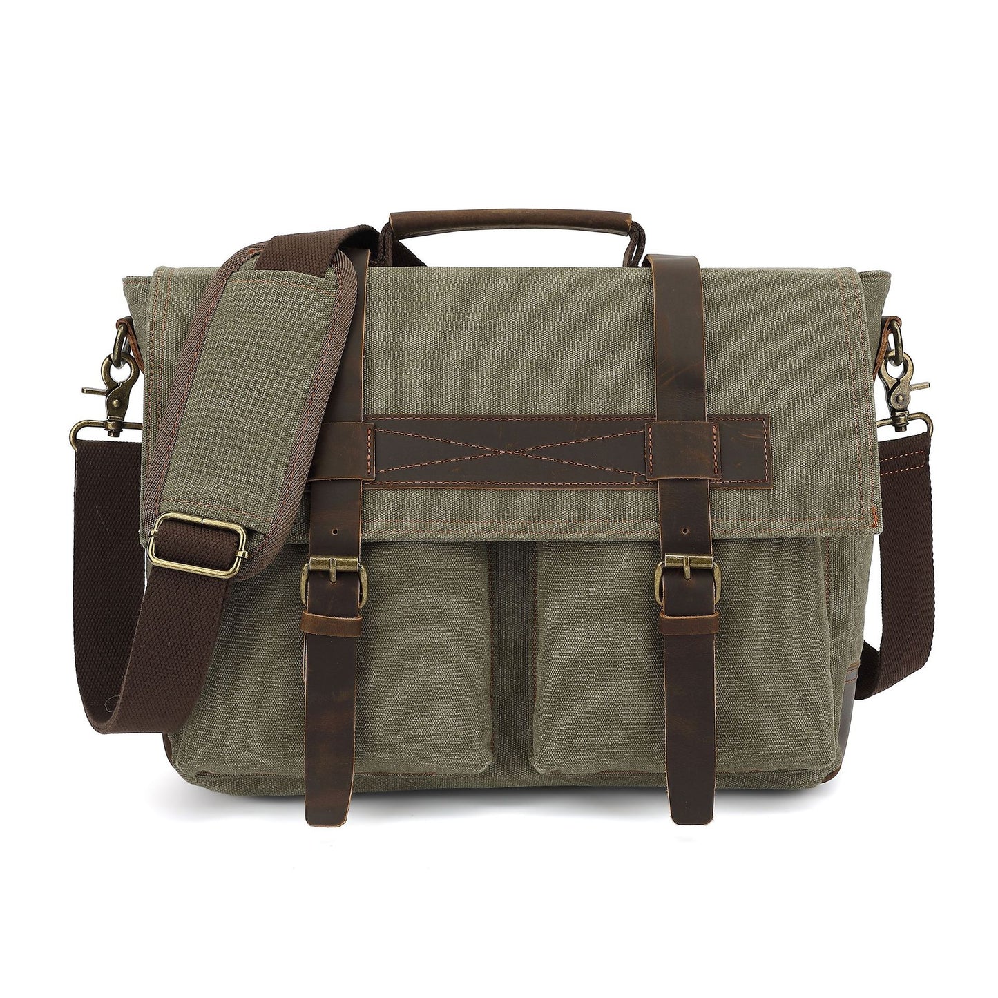 Canvas Portable Classic Durable Business Computer Now Men's Briefcase