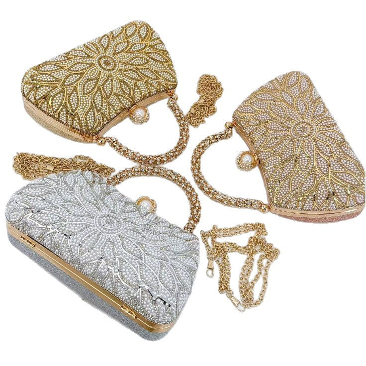 Innovative Women's Diamond Banquet Clutch Dress Dinner Bag