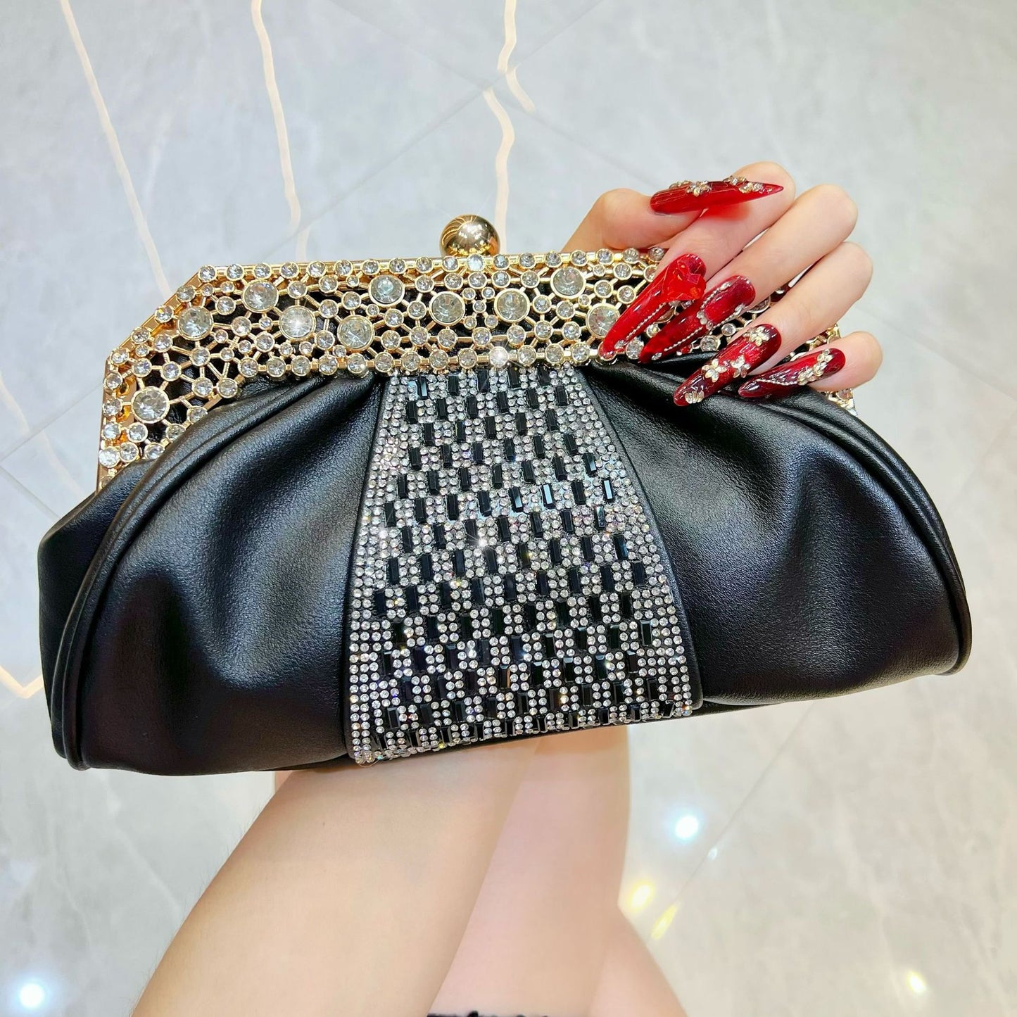Banquet Dress Garment High-grade Fashion Clutch Dinner Bag