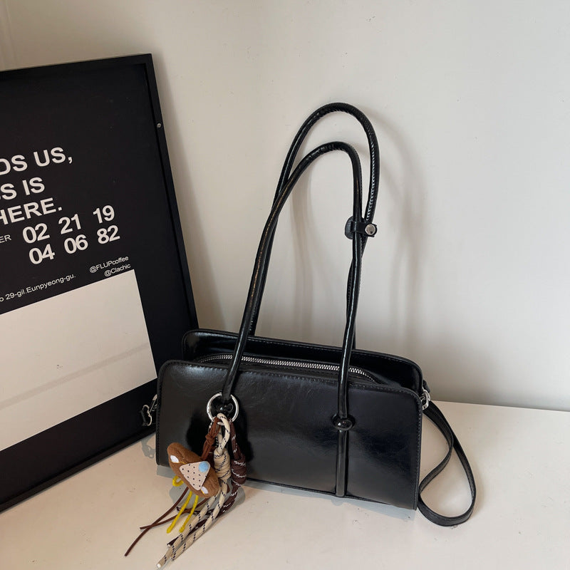 Women's Fashion Underarm Autumn Baguette Trendy Western Women's Messenger Bag