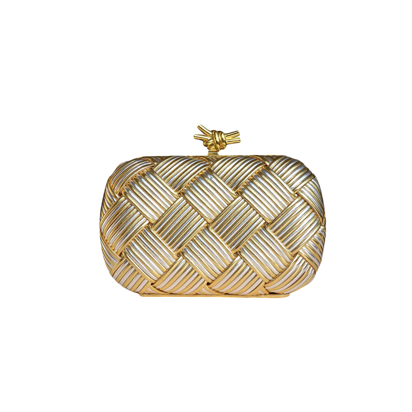 Women's Woven Clutch Fashion Banquet Dinner Chain Women's Handbag