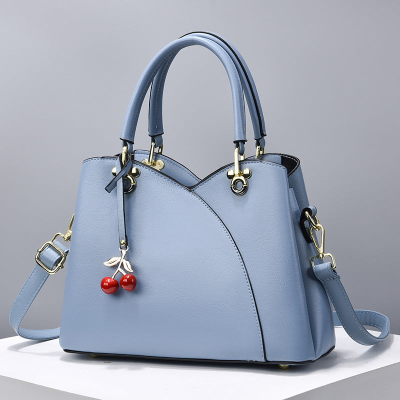 Women's Large Capacity Solid Color Mom Fashion Women's Handbag