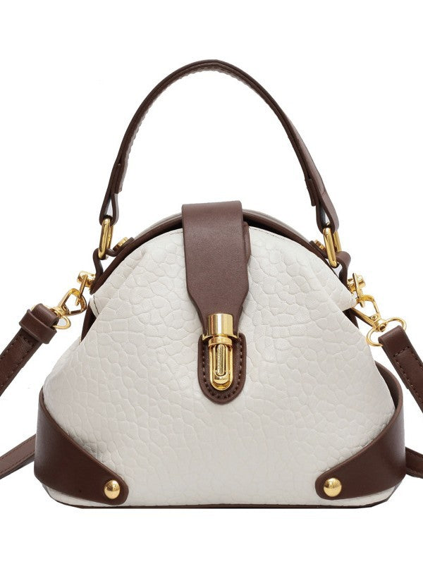 Women's Niche Fashion Portable Simple Textured Women's Messenger Bag