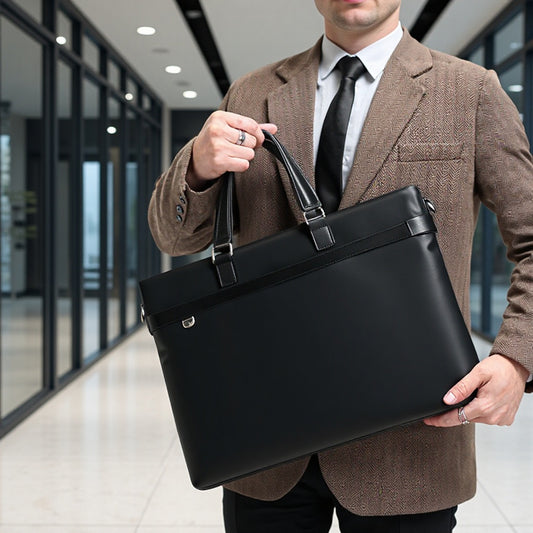 Men's Portable Business Waterproof Nylon Cloth High Men's Tote
