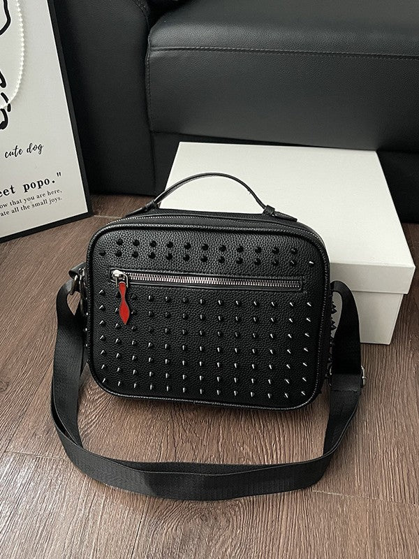 Cool Rivet Summer Male Female Personality Bags