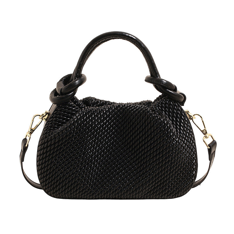 Women's Korean Style Niche Early Spring Simple Rhombus Small Square Bag