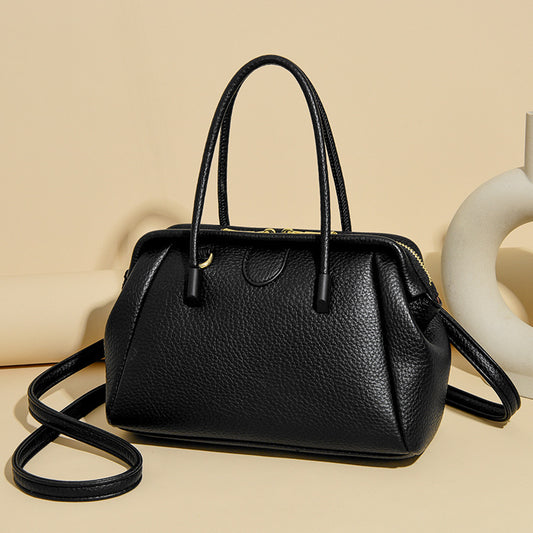 Women's Trendy Large Capacity Boston Fashion High-grade Bags