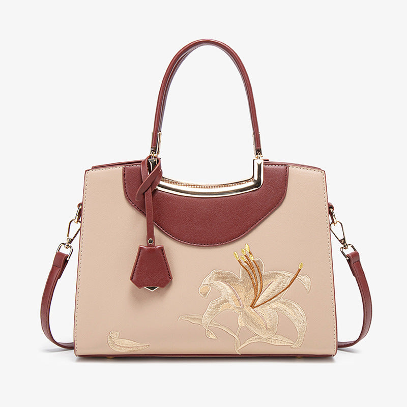 Women's Mother's Day Gift For Mother Large Capacity Mom Niche High-grade Women's Shoulder Bag